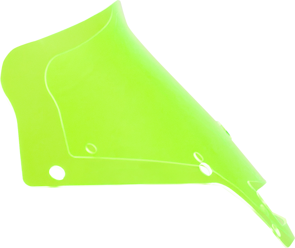 Klock Werks Ice Flare Windshield with Green Ice Finish for FXLRST, KWW-02-0640
