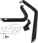 VANCE & HINES Shortshots Staggered Exhaust System for Softail - Matte Black Ceramic, Part 47222
