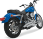 Vance & Hines 26008 Big Radius 2-Into-2 Exhaust System for Dyna - Chrome