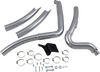 Vance & Hines 26008 Big Radius 2-Into-2 Exhaust System for Dyna - Chrome