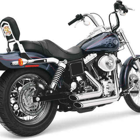 Vance & Hines Shortshots Staggered Exhaust System for Dyna - Chrome Part 17214