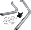 Vance & Hines Shortshots Staggered Exhaust System for Dyna - Chrome Part 17214