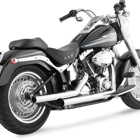 Vance & Hines Straightshots Exhaust System in Chrome for Softail 17818