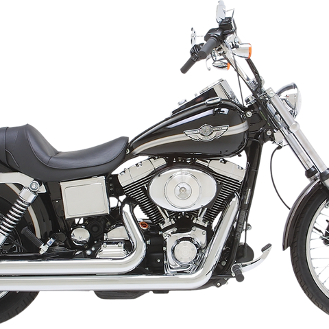 Vance & Hines Big Shots Staggered Exhaust System for Dyna – Chrome (Part No. 17912)