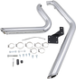 VANCE & HINES Shortshots Staggered Exhaust System for Softail - Chrome - Part 17222