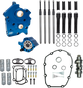 S&S Cycle HPT560 Water Cooled Cam Chest Kit with Black Pushrod Tubes for VVT M8 Engines – Part 310-1433