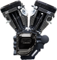 S&S Cycle T143 Long Block Engine - Black Edition for Dyna – Part 310-0901A