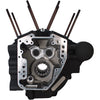 S&S CYCLE Twin Cam 310-0367A Engine Case for 3.750-Inch Bore with Stock Stud Pattern in Wrinkle Black Finish