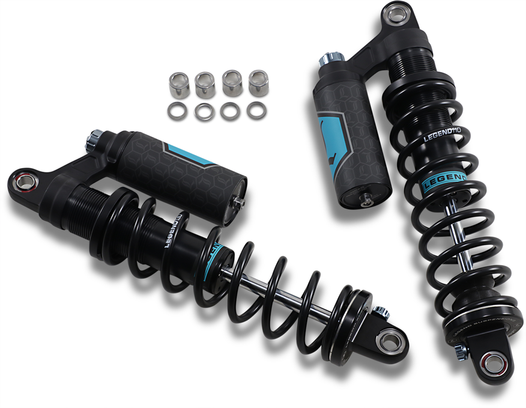 Legend Suspension Revo ARC Piggyback Shocks for Harley-Davidson Sportster 14-Inch Heavy Duty by Legend Suspension Part 1310-1897