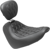 MUSTANG Wide Tripper Seat - Driver's Backrest - Diamond 83016 - Team Dream Rides