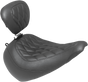 MUSTANG Wide Tripper Seat - Driver's Backrest - Diamond 83025 - Team Dream Rides