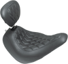 MUSTANG Wide Tripper Seat - Driver's Backrest - Diamond 83043 - Team Dream Rides
