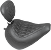 MUSTANG Wide Tripper Seat - Driver's Backrest - Diamond 83061 - Team Dream Rides