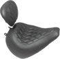 MUSTANG Wide Tripper Seat - Driver's Backrest - Diamond 83061 - Team Dream Rides