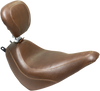 MUSTANG Wide Tripper Seat - Driver's Backrest - Brown 83001 - Team Dream Rides