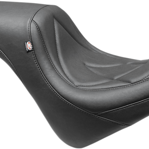 MUSTANG Seat - Tripper Fastback* - 3D-Stacked/Triple Diamond Stitch - Black - VTX1300CX 84100 - Team Dream Rides