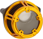 Arlen Ness Method™ Clear Series Air Cleaner - Gold (Part #18-178)