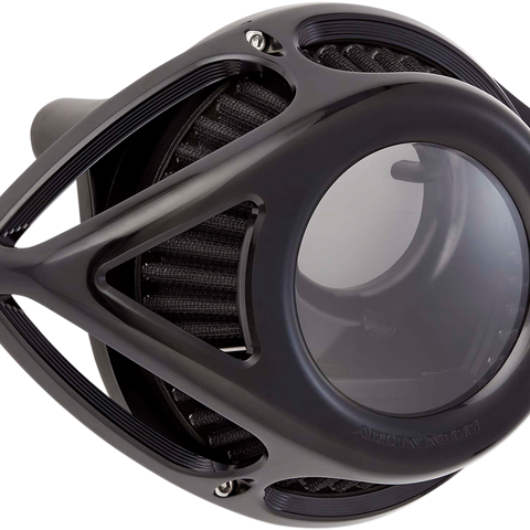 Arlen Ness Clear Tear Air Cleaner Kit - Black (Part 18-998)