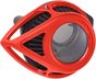 Arlen Ness Clear Tear Air Cleaner Kit - Red (Part 18-913)