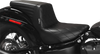 LePera Kickflip Seat for Harley Softail 2018-2023, Diamond Black, Model LYF-590DM