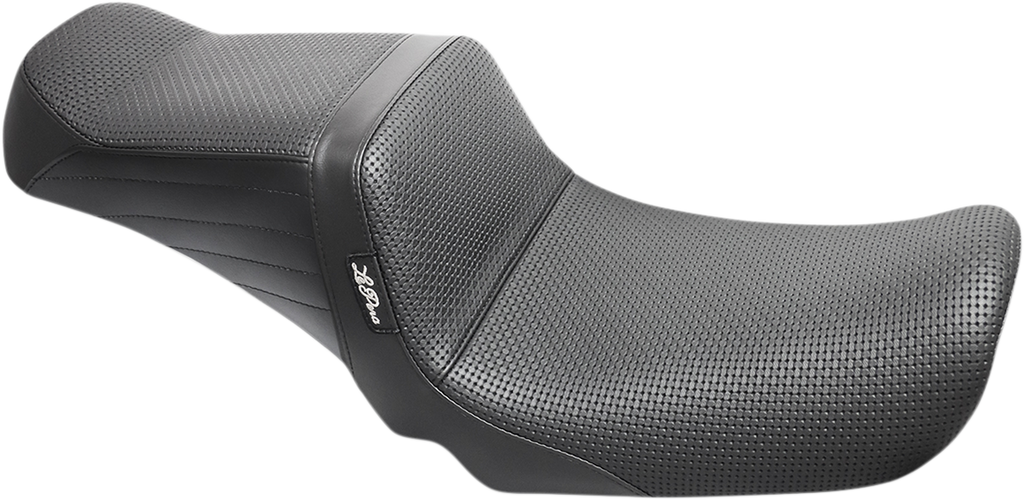 LE PERA Tailwhip Seat - Basketweave Black for FXD '06-'17 | Part LK-581BW