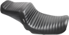 LE PERA Tailwhip Seat - Pleated Black for FXD '06-'17 | Part LK-581PT