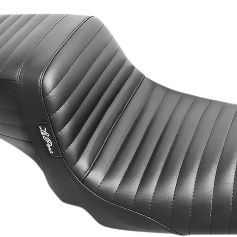 LE PERA Tailwhip Seat - Pleated Black for FXD '06-'17 | Part LK-581PT