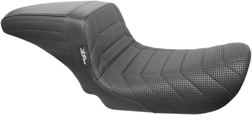 LePera Kickflip Seat with Flat Track Stitch for Harley FXD '06-'17 – Model LK-591TRKPT