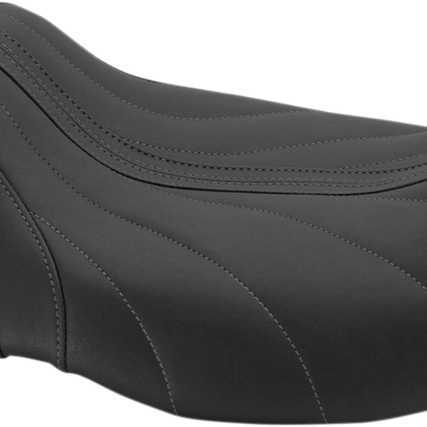 MUSTANG Revere Solo Seat - Gravity - Gray Stitched 75059GM - Team Dream Rides