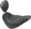 MUSTANG Wide Tripper Seat - Driver's Backrest - Diamond 83046 - Team Dream Rides