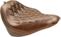 MUSTANG Seat - Wide Tripper* Solo - without Backrest - Diamond - Brown 83053 - Team Dream Rides