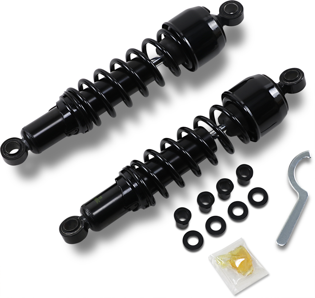 Drag Specialties Shocks Replacement Shock Absorbers - 13 Inch Black C16-0133NUGB