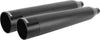 TBR Comp S Slip-On M8 FLH/FLT Black with Black Endcap for Harley Davidson 2017 Models