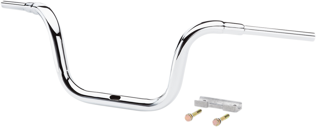 LA CHOPPERS Handlebar - Grande Traditional Ape Hanger - 10" - Chrome LA-7314-10