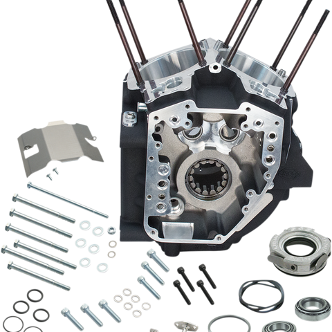 S&S CYCLE Twin Cam 88A Engine Case with 4.125