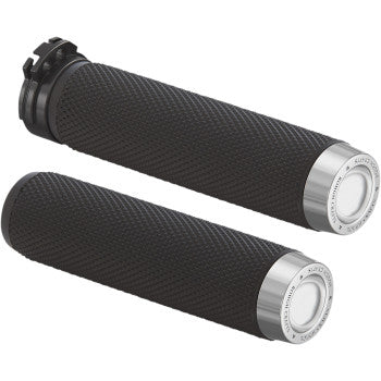 ROUGH CRAFTS Knurled Cable Grip Chrome RC-500-001