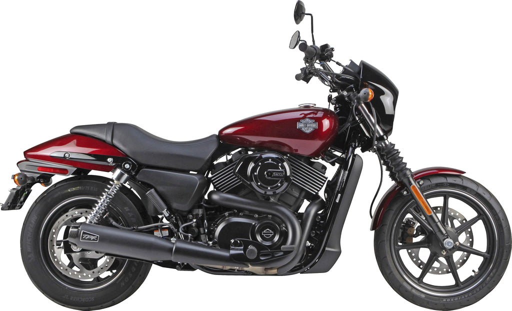 TBR Comp S Slip On Street 750 Black for Harley Davidson XG Models
