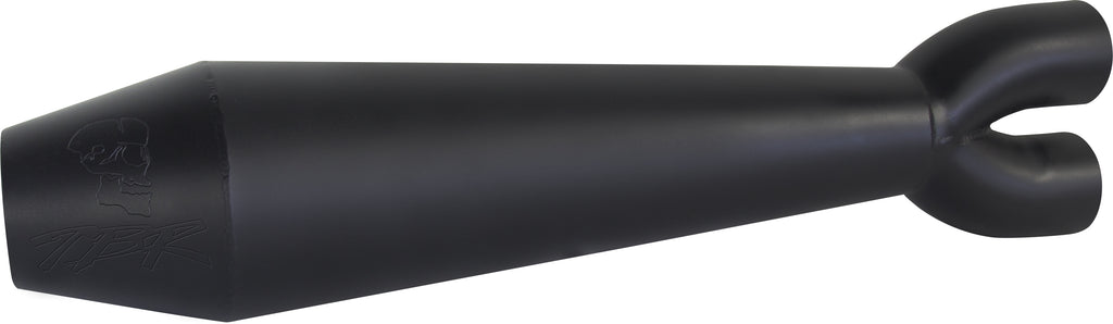 TBR Comp S Gen 2 2-Into-1 Exhaust for Harley Davidson FLSB, FLHC, and FLHCS Models