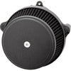 ARLEN NESS Big Sucker™ Stage 1 Air Cleaner Kit with Cover - Smooth Wrinkle Black (Part 600-303)