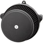 ARLEN NESS Big Sucker™ Stage 1 Air Cleaner Kit with Cover - Smooth Wrinkle Black (Part 600-303)