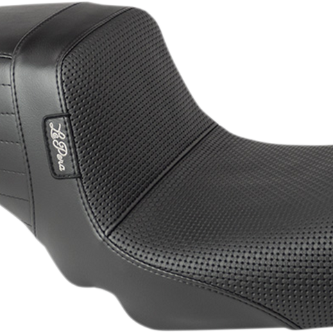 LePera Kickflip Seat with Basketweave Pattern for Harley FXD '04-'05 - Model LF-591BW