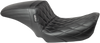 LePera Kickflip Seat - Diamond Black for Harley FXD 2004-2005 | Part LF-591DM