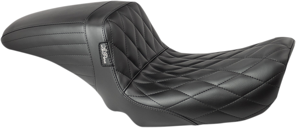LePera Kickflip Seat - Diamond Black for Harley FXD 2004-2005 | Part LF-591DM