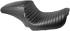 LePera Kickflip Seat - Pleated Black for Harley FXD 2004-2005, Part LF-591PT
