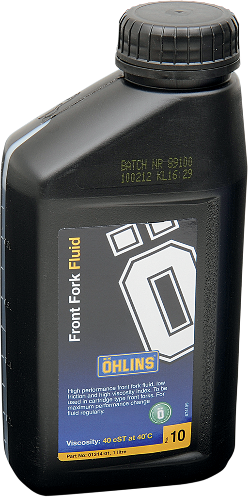 OHLINS Road and Track Suspension Fluid - 5wt - 1L 01309-01 - Team Dream Rides