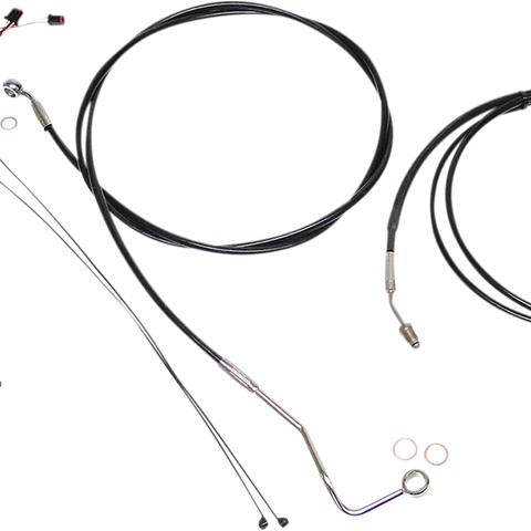 MAGNUM SHIELDING XR Handlebar Installation Kit - Black/Chrome 489422 - Team Dream Rides