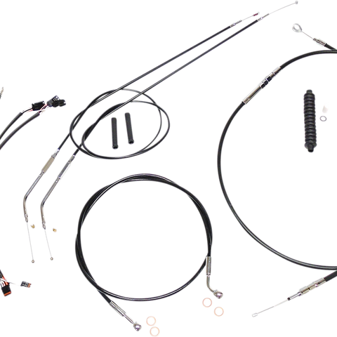 MAGNUM SHIELDING XR Handlebar Installation Kit - Black/Chrome 489662 - Team Dream Rides