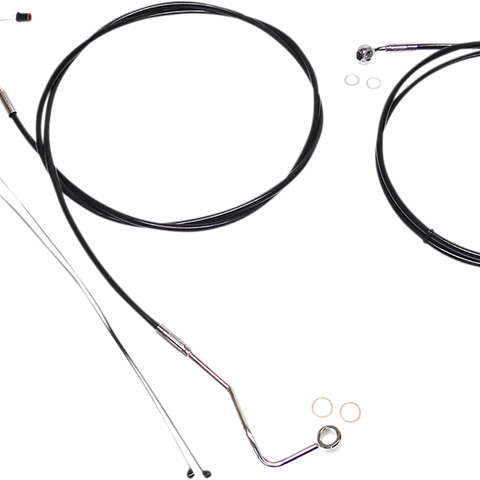 MAGNUM SHIELDING XR Handlebar Installation Kit - Black/Chrome 489881 - Team Dream Rides