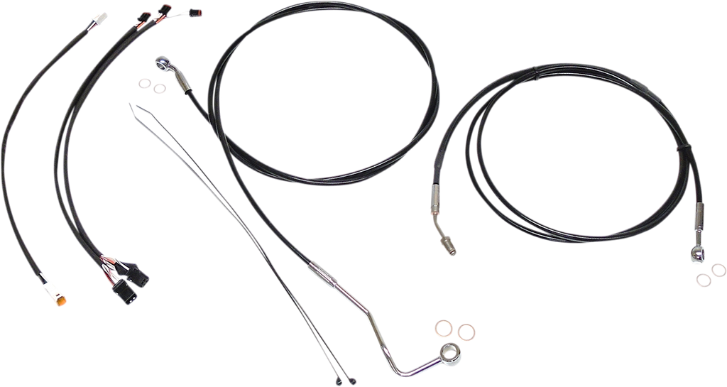 MAGNUM SHIELDING XR Handlebar Installation Kit - Black/Chrome 489932 - Team Dream Rides