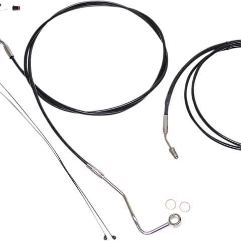 MAGNUM SHIELDING XR Handlebar Installation Kit - Black/Chrome 489932 - Team Dream Rides